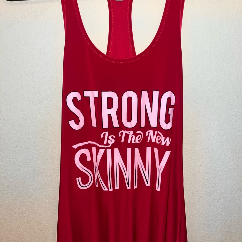 OMT Active red tank top